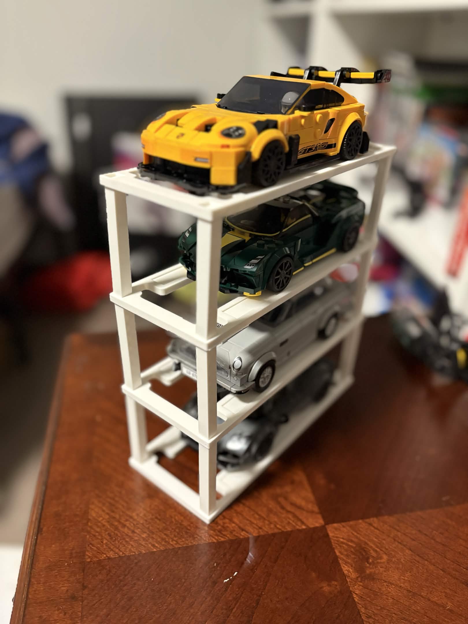 4 Car Slim Speed Champions Stand